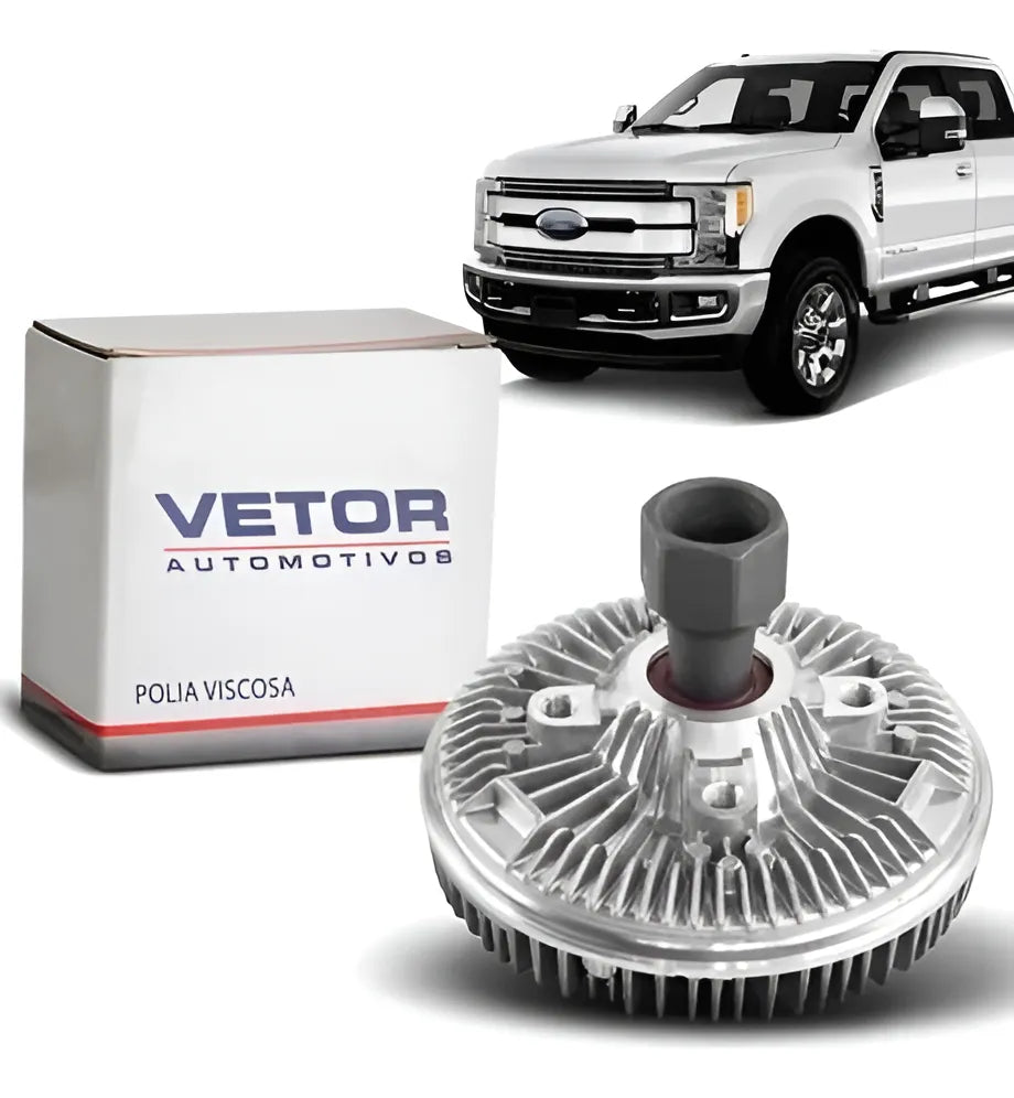 Polia Embreagem Viscosa F250 F350 F4000 3.9 Motor Cummins
