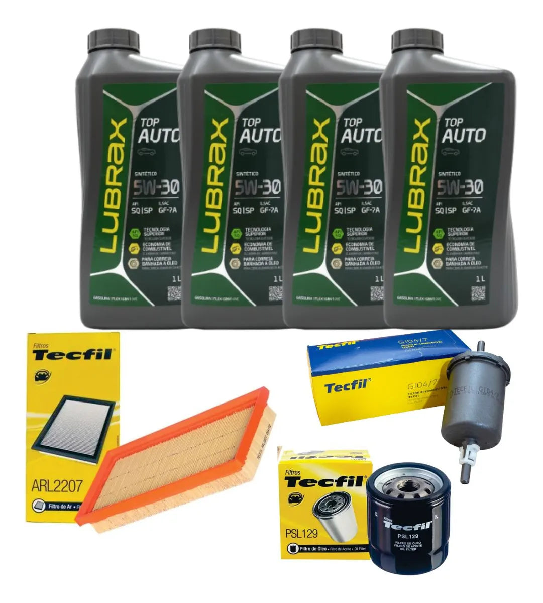 Kit Troca Oleo E Filtros Toyota Yaris 1.3 1.5 5w30 Sintetico