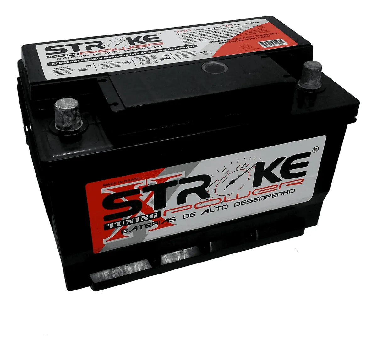 Bateria Som Automotivo Stroke Power 90ah 700ah Pico
