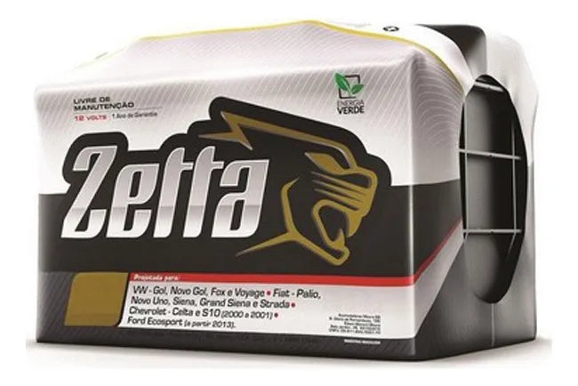 Bateria De Carro Zetta 60ah Amperes Z60d Moura S/troca