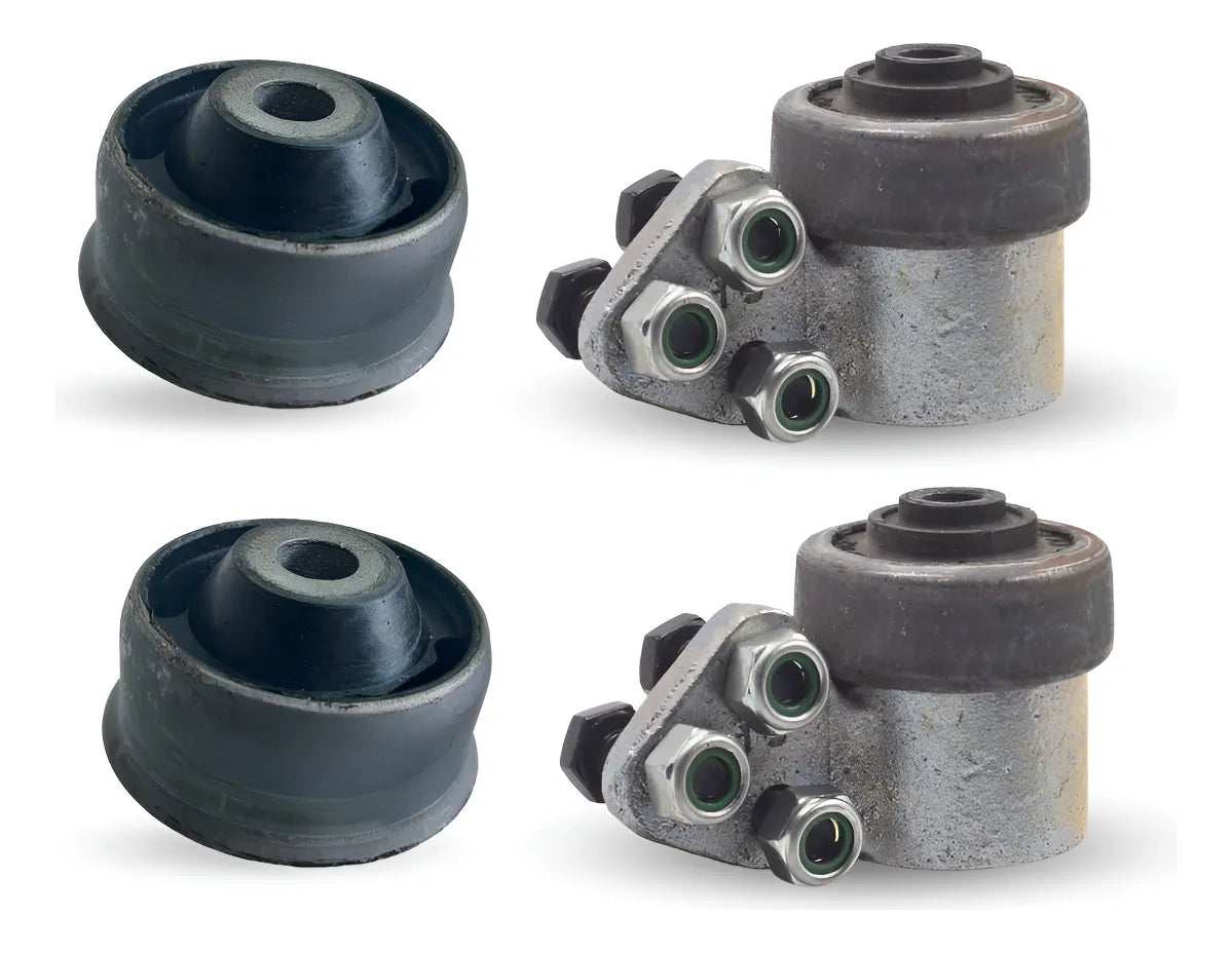 Kit 4 Buchas Bandeja Balança Dianteira Corsa/meriva/montana