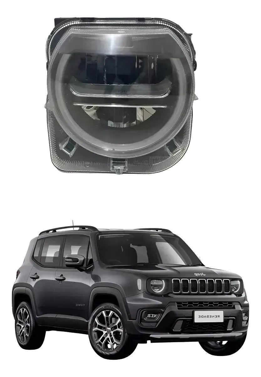 Farol Jeep Renegade 2023 2024 2025 Full Led Original Mopar