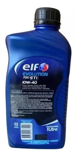 Kit 4 Elf Evolution 700 Sti 10W-40 Semi