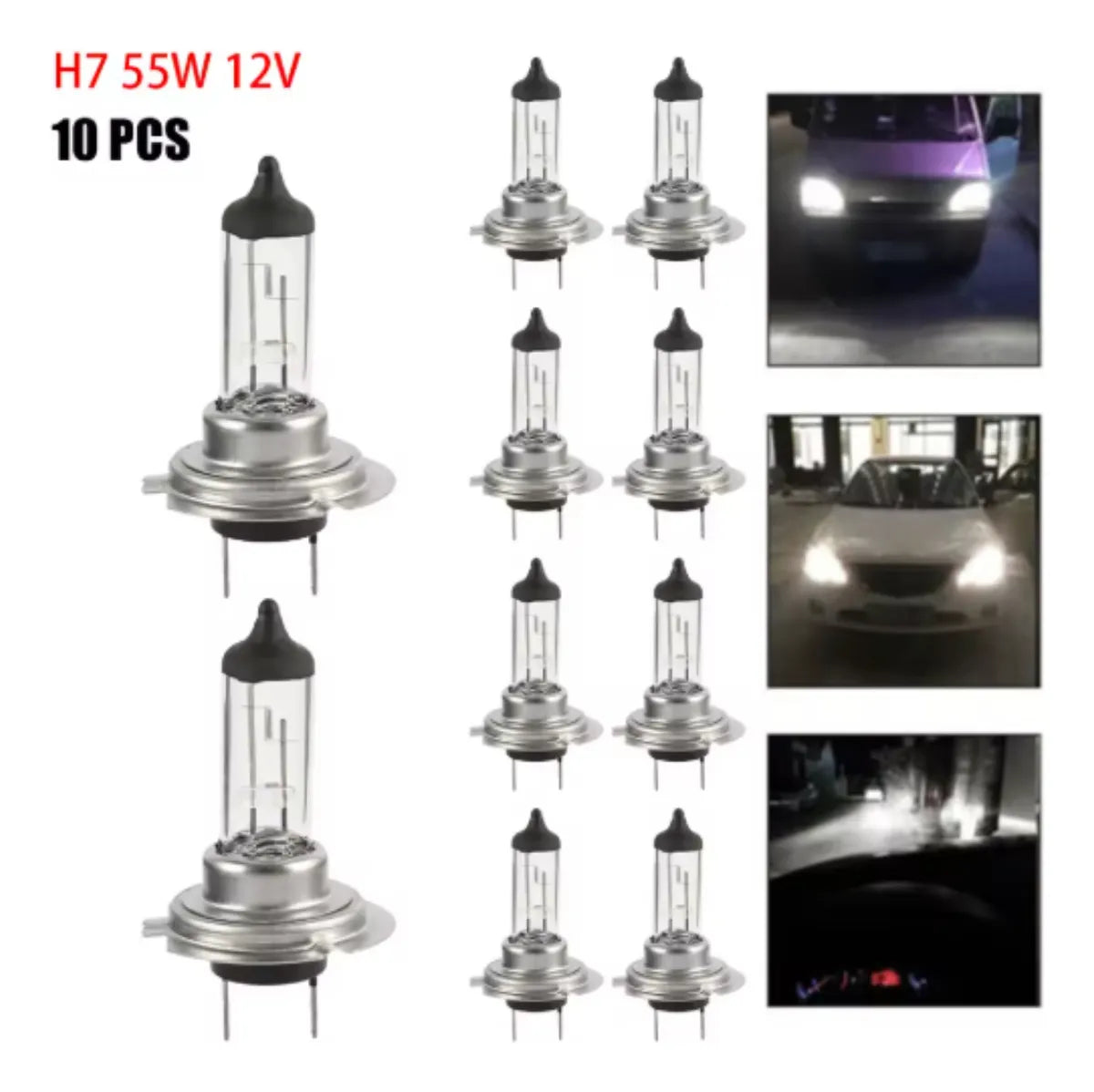 Lâmpada Automotiva H7 Halogena Comum 12v 3200k